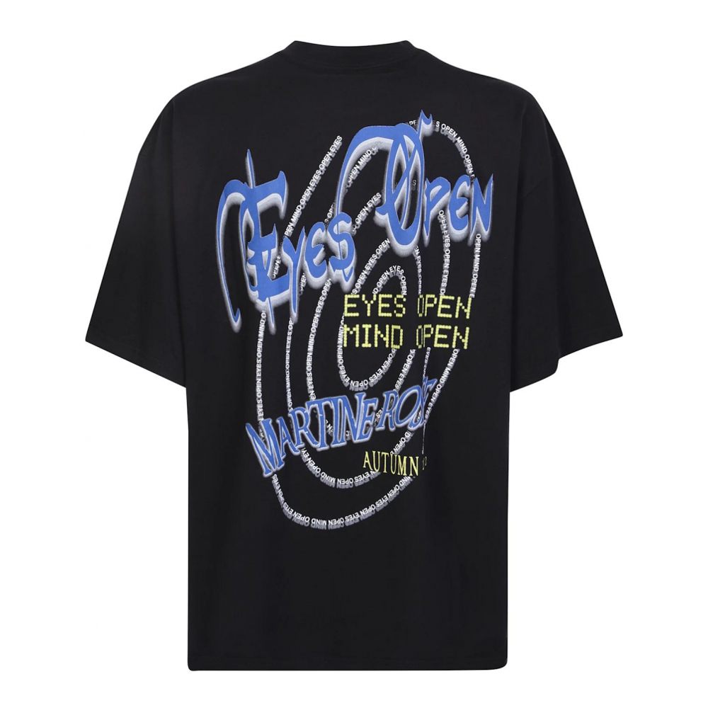 T-shirt 'Eyes Open Print' pour Hommes