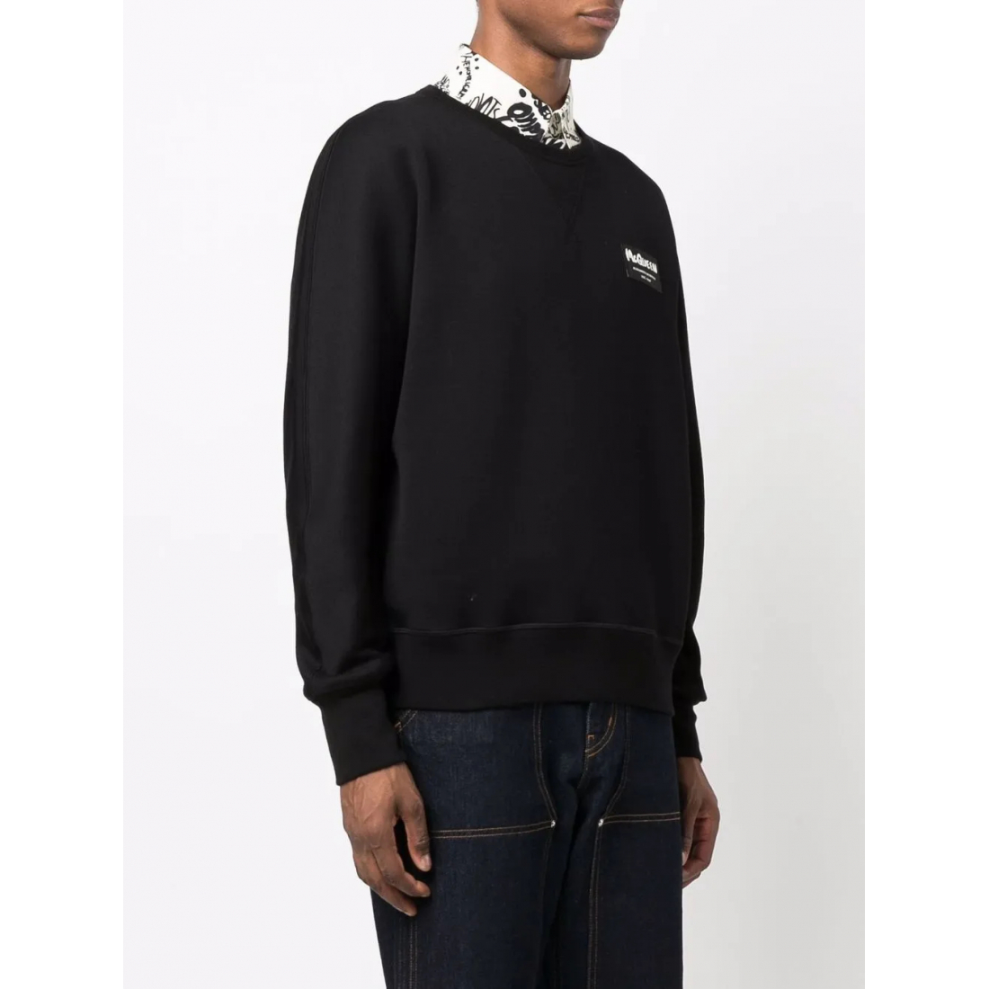 Sweatshirt 'Logo-Patch' pour Hommes