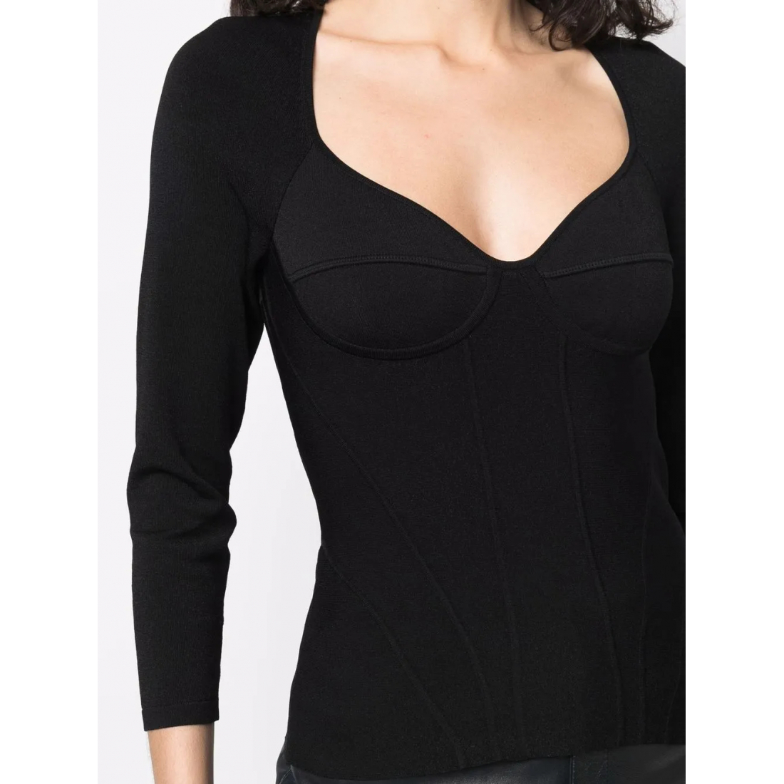 Top 'Inserted-Bra Detail' pour Femmes