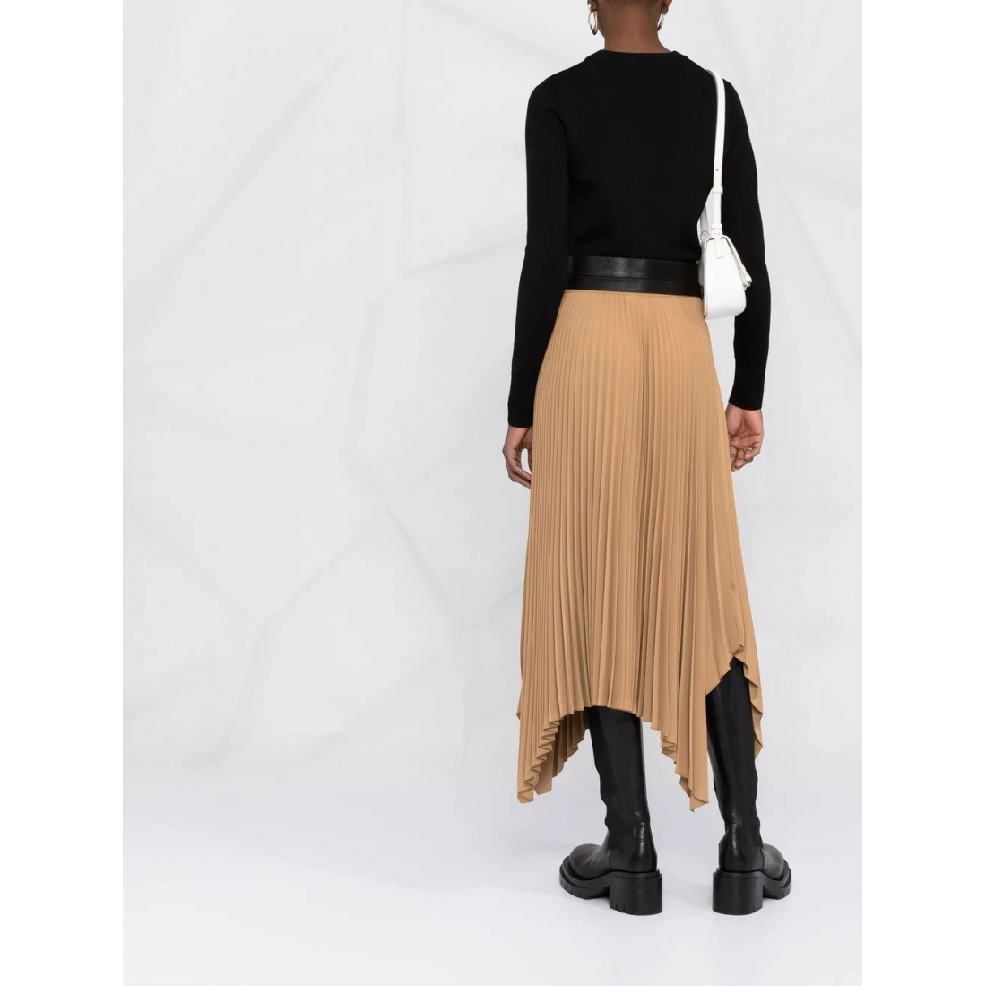 Pull 'Sheer Panel Crew-Neck' pour Femmes