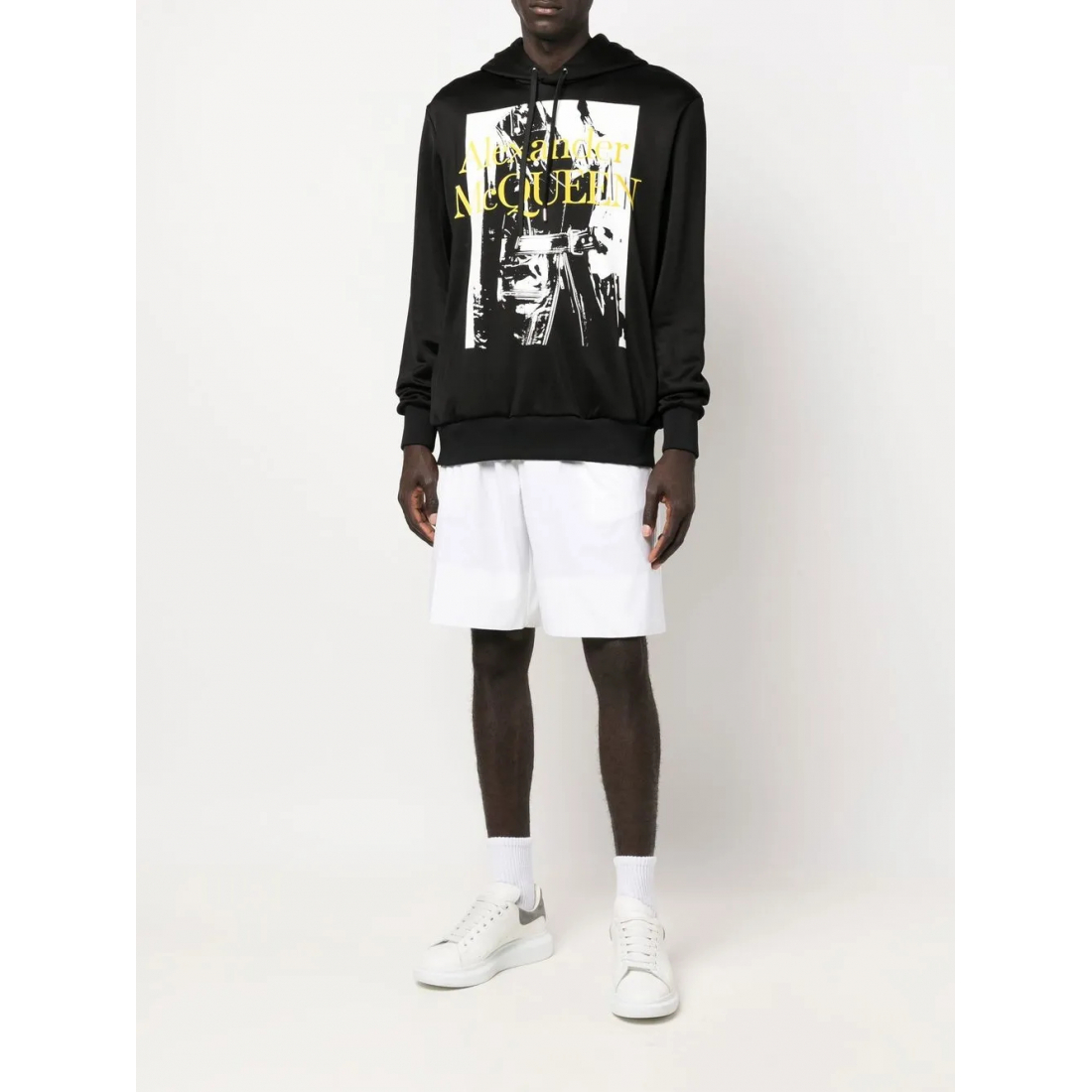 Sweatshirt à capuche  'Logo-Print' pour Hommes