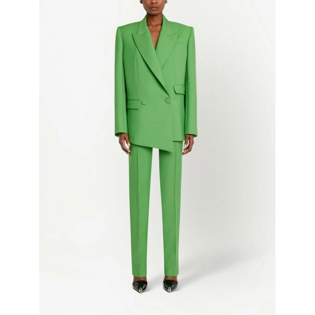 Blazer 'Double-Breasted Drop Hem' pour Femmes