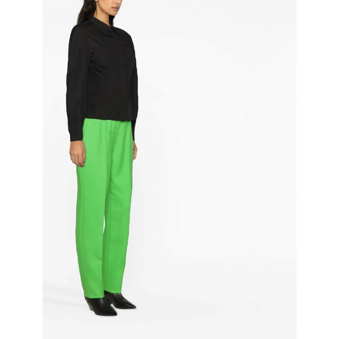 Pantalon 'Wool Cigarette-Cut' pour Femmes