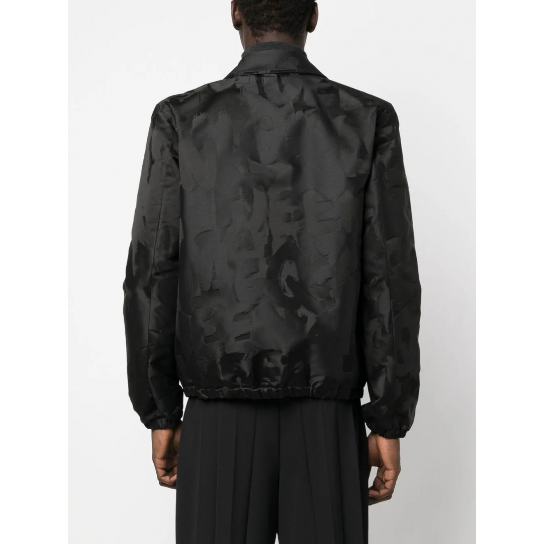 Blouson bomber 'Satin Collared' pour Hommes