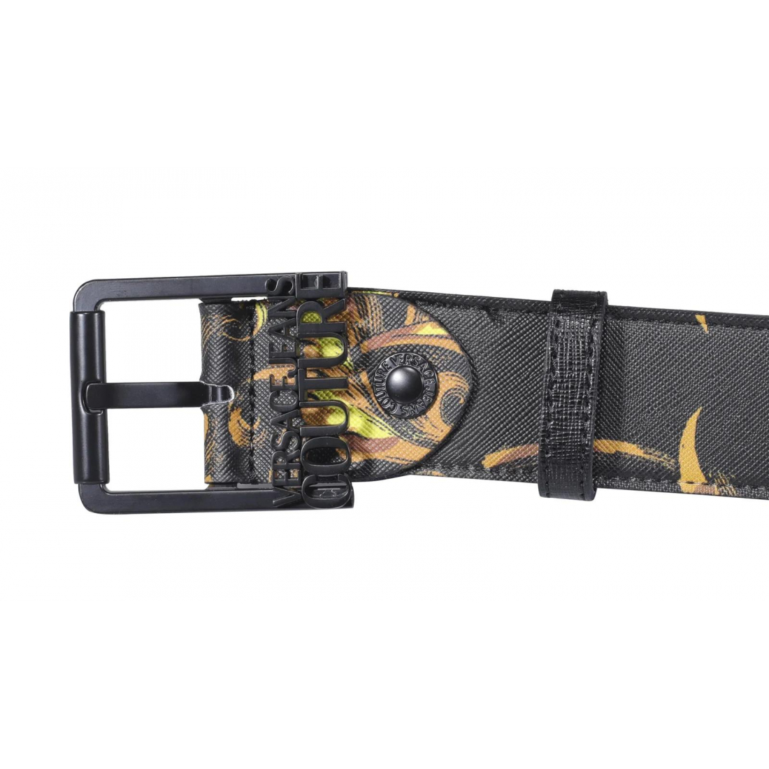 Ceinture 'Baroque Printed Buckle' pour Hommes