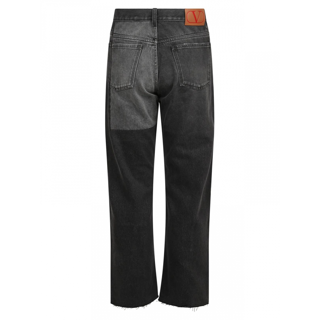 Jeans 'Patchwork-Detailed Tapered' pour Hommes