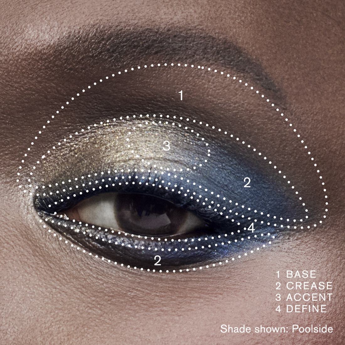 Palette de fards à paupières 'The Essential Eyeshadow Quad' - Power Brunch 4 g