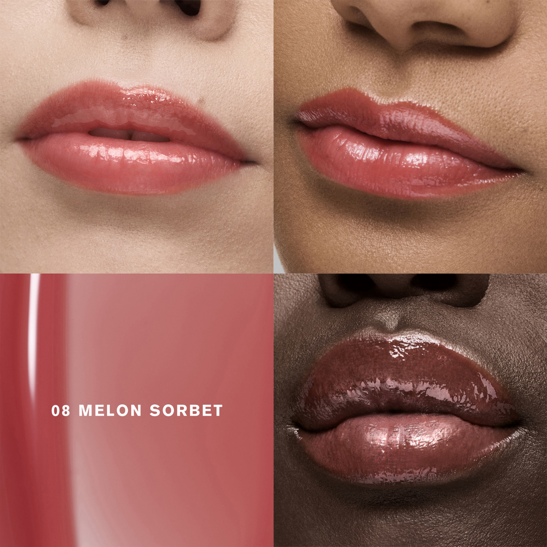 Huile à lèvres 'Glossy Pout' - 08 Melon Sorbet 6 ml