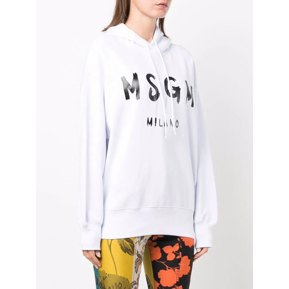 Sweatshirt à capuche  'Logo-Print' pour Femmes