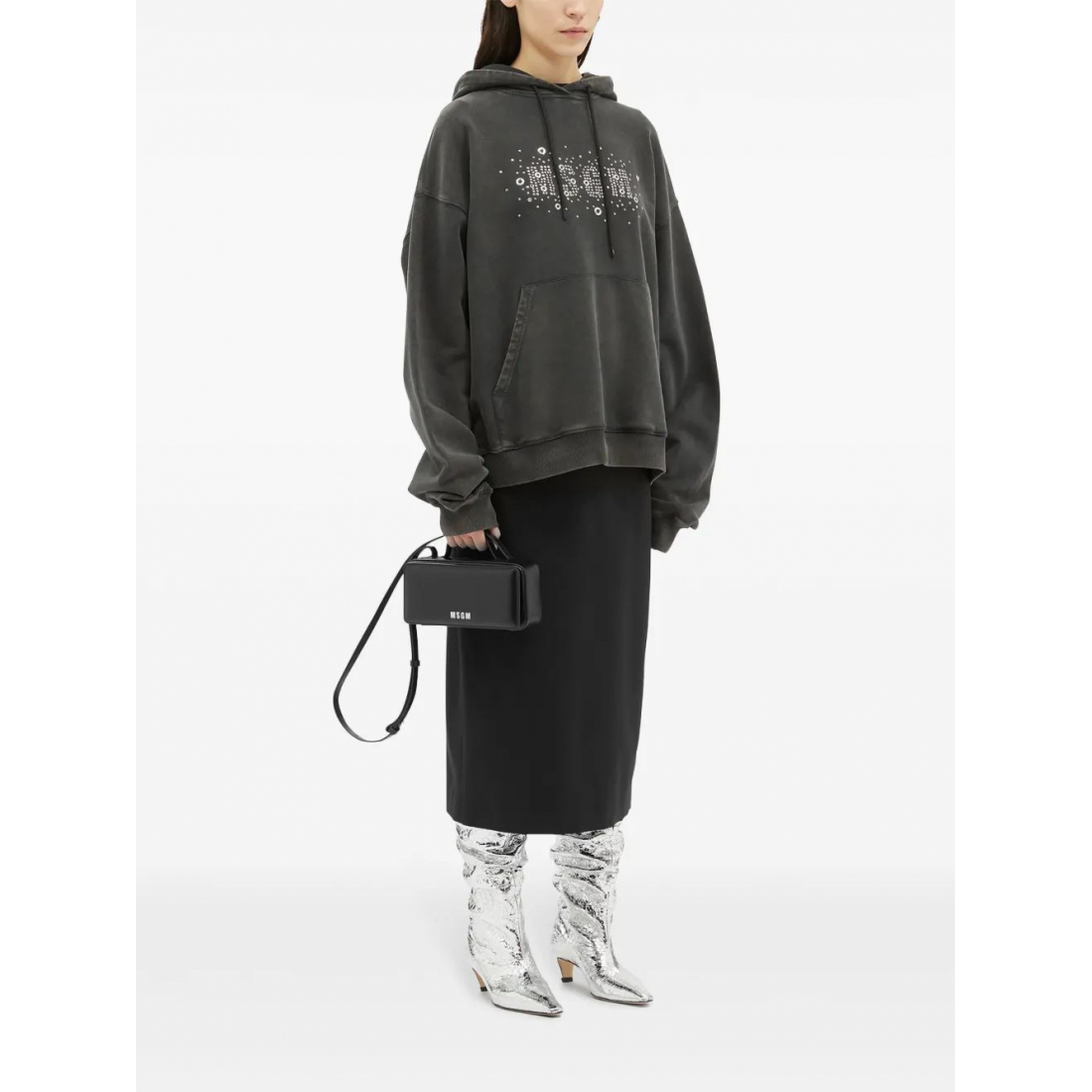 Jupe Maxi 'Logo-Print' pour Femmes