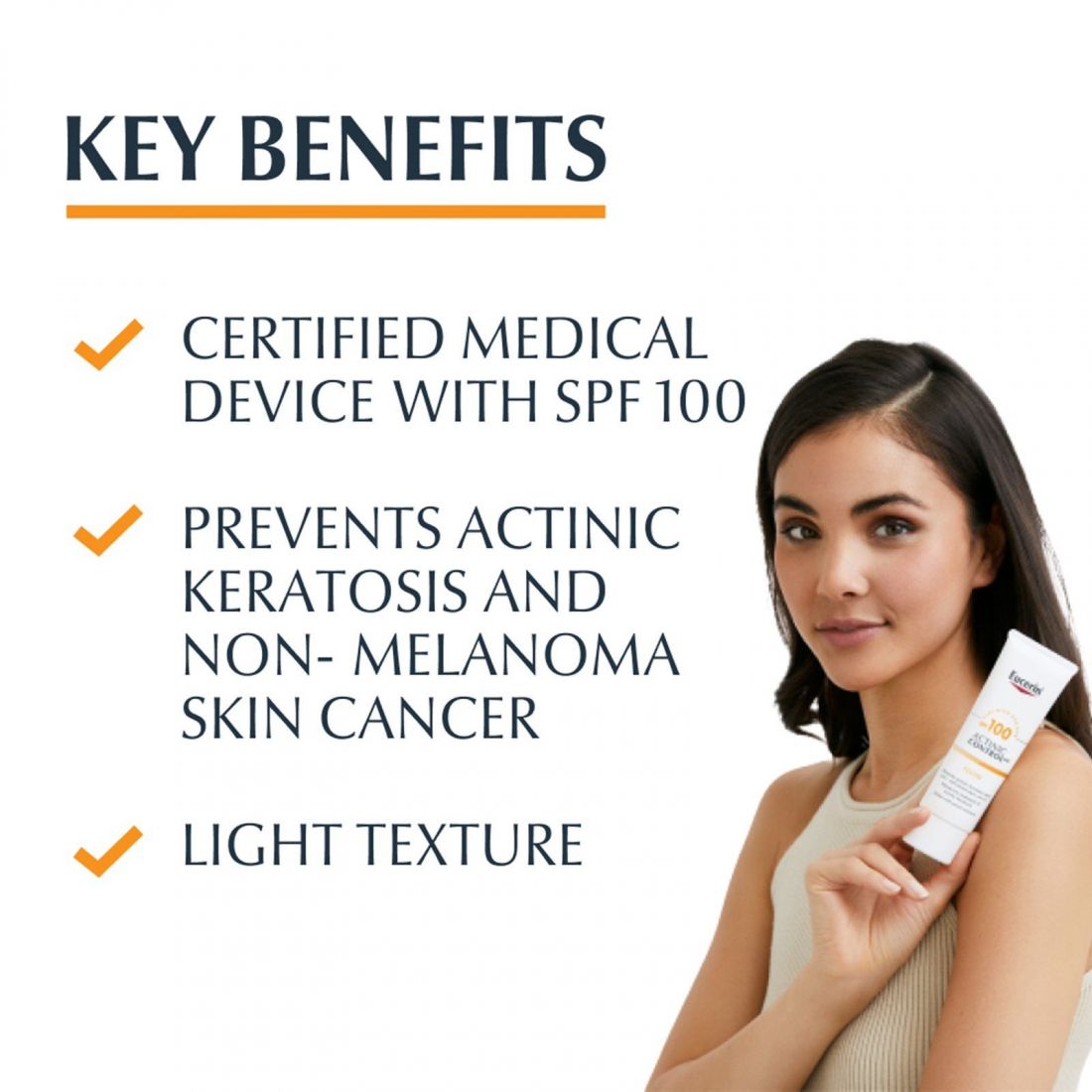 'Sun Actinic Control MD SPF100' Sunscreen Fluid - 80 ml