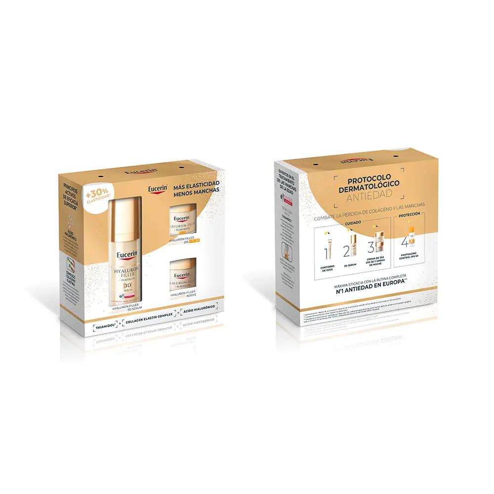 Coffret de soins du visage 'Hyaluron-Filler + Elasticity' - 3 Pièces