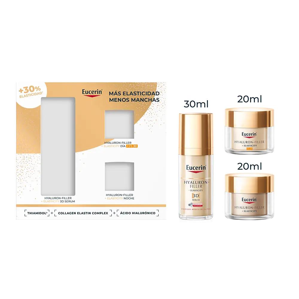 Coffret de soins du visage 'Hyaluron-Filler + Elasticity' - 3 Pièces