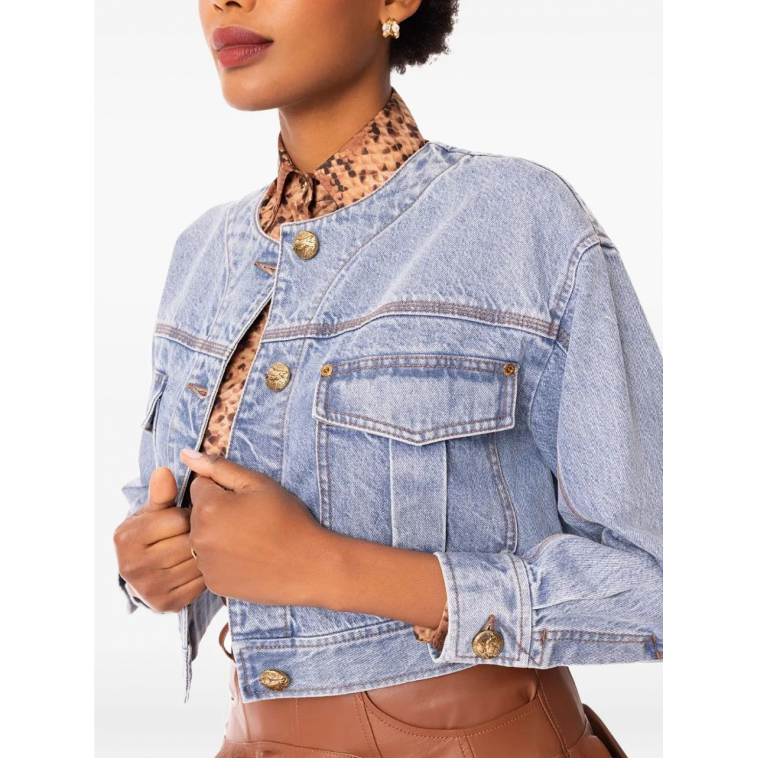 Veste 'Button-Up' pour Femmes