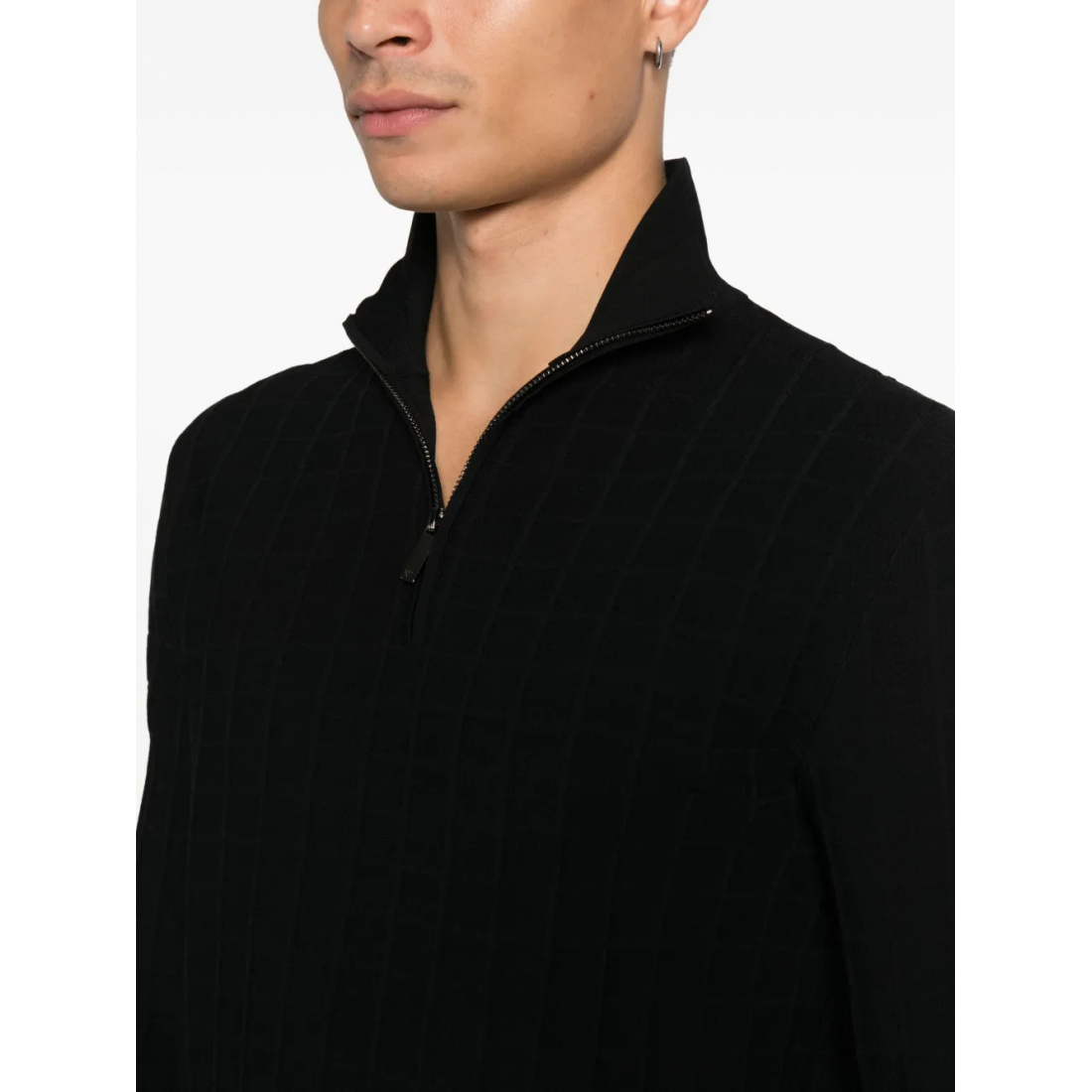 Pull 'Zip-Neck' pour Hommes