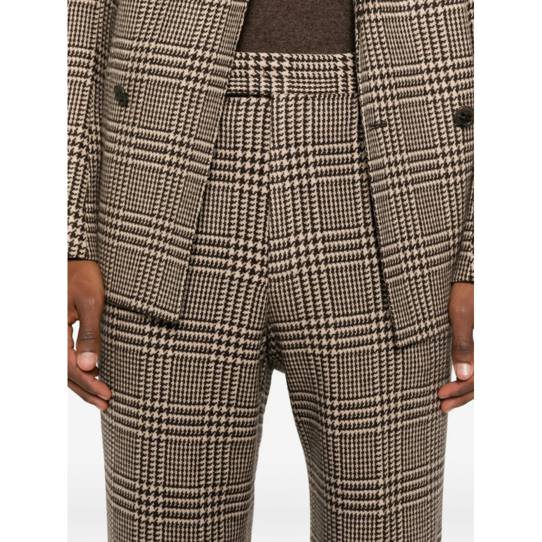 Pantalon 'Houndstooth-Pattern' pour Hommes