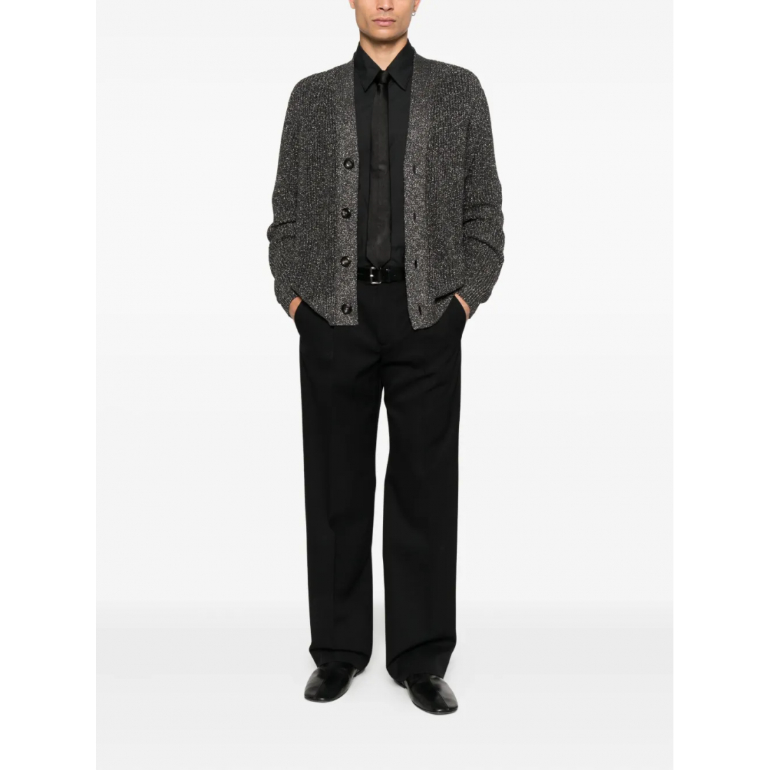 Cardigan 'Buttoned Shawl-Collar' pour Hommes