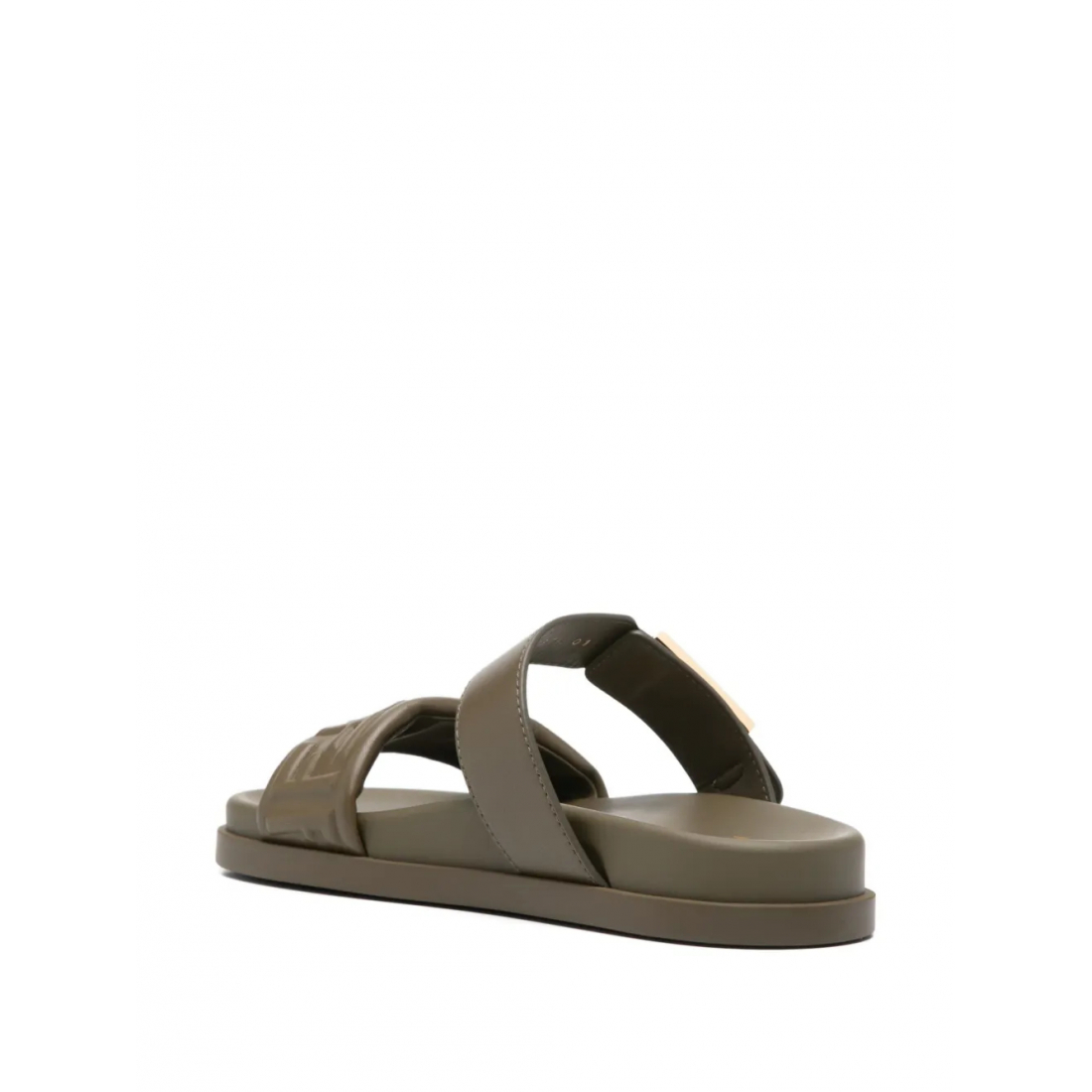 Women's 'Buckle Embossed-Ff' Flat Sandals