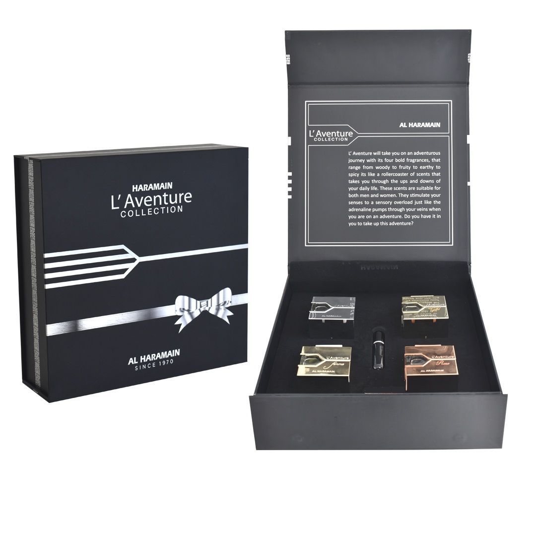 Coffret de parfum 'L'Aventure Collection' - 4 Pièces