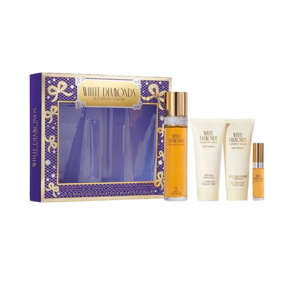 Coffret de parfum 'White Diamonds' - 4 Pièces