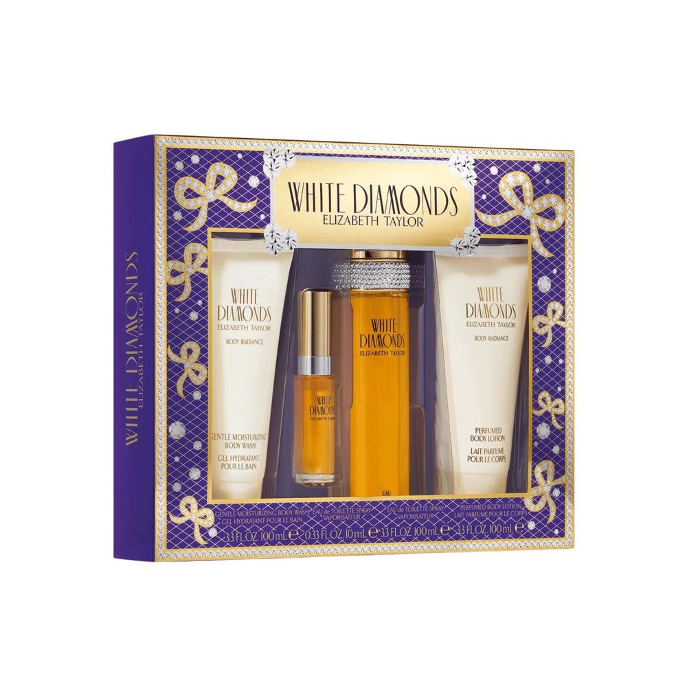 Coffret de parfum 'White Diamonds' - 4 Pièces