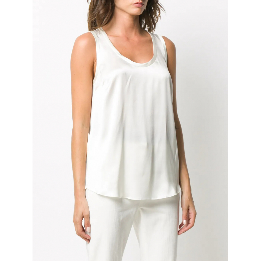 Haut sans manches 'Scoop Neck' pour Femmes