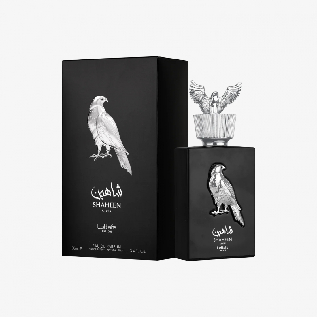 Eau de parfum 'Shaheen Silver' - 100 ml