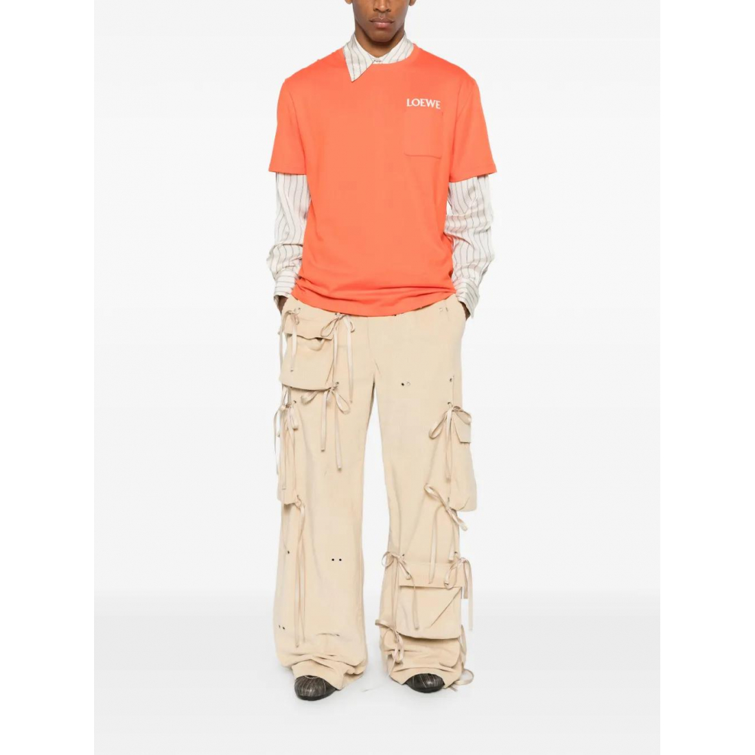 T-shirt 'Pocket-Detail' pour Hommes