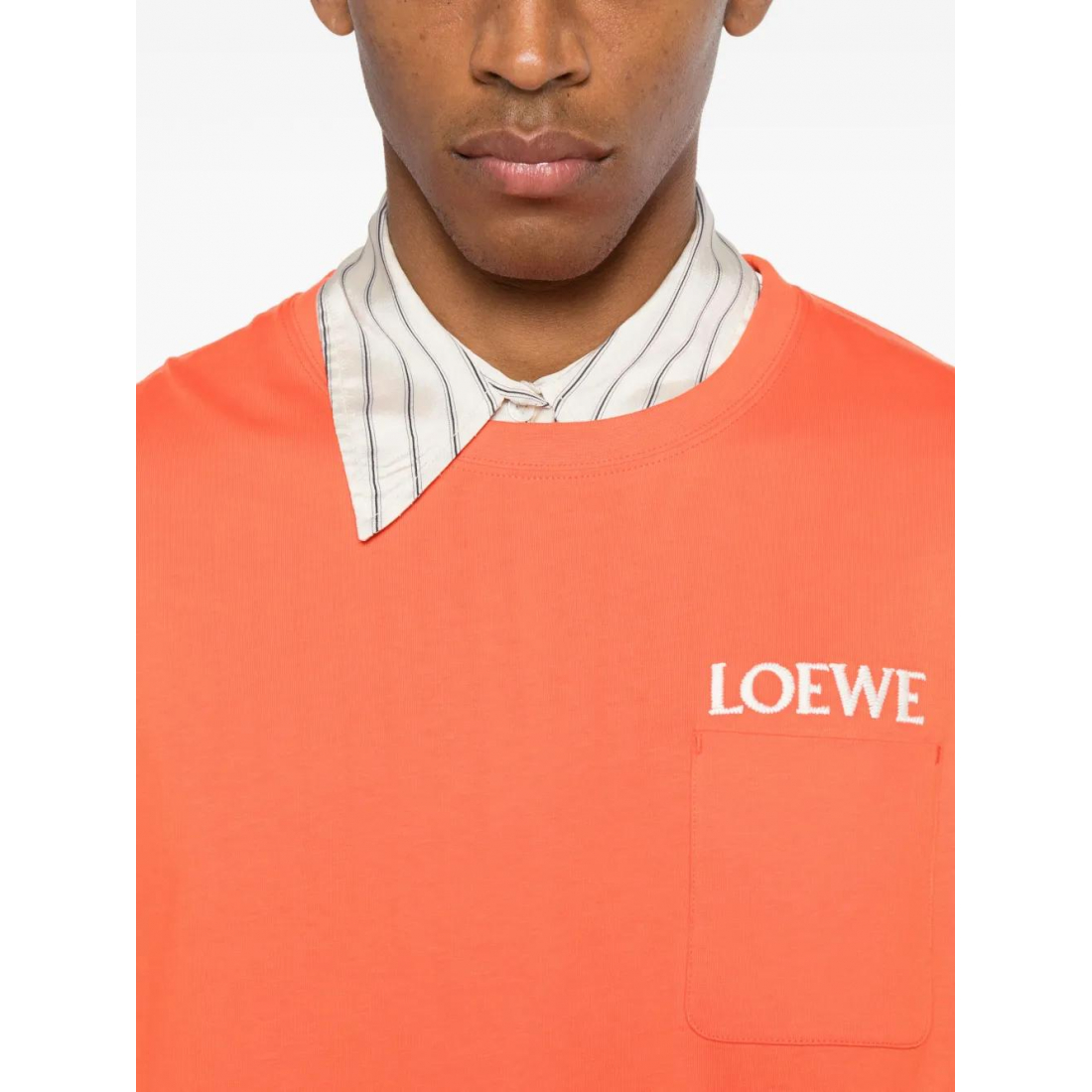 T-shirt 'Pocket-Detail' pour Hommes