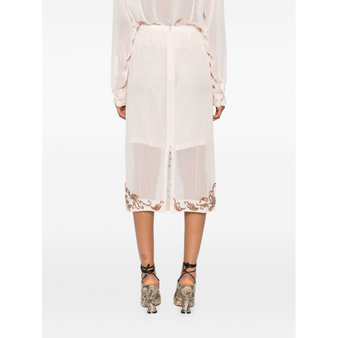 Jupe Midi 'Sokna Crysta' pour Femmes