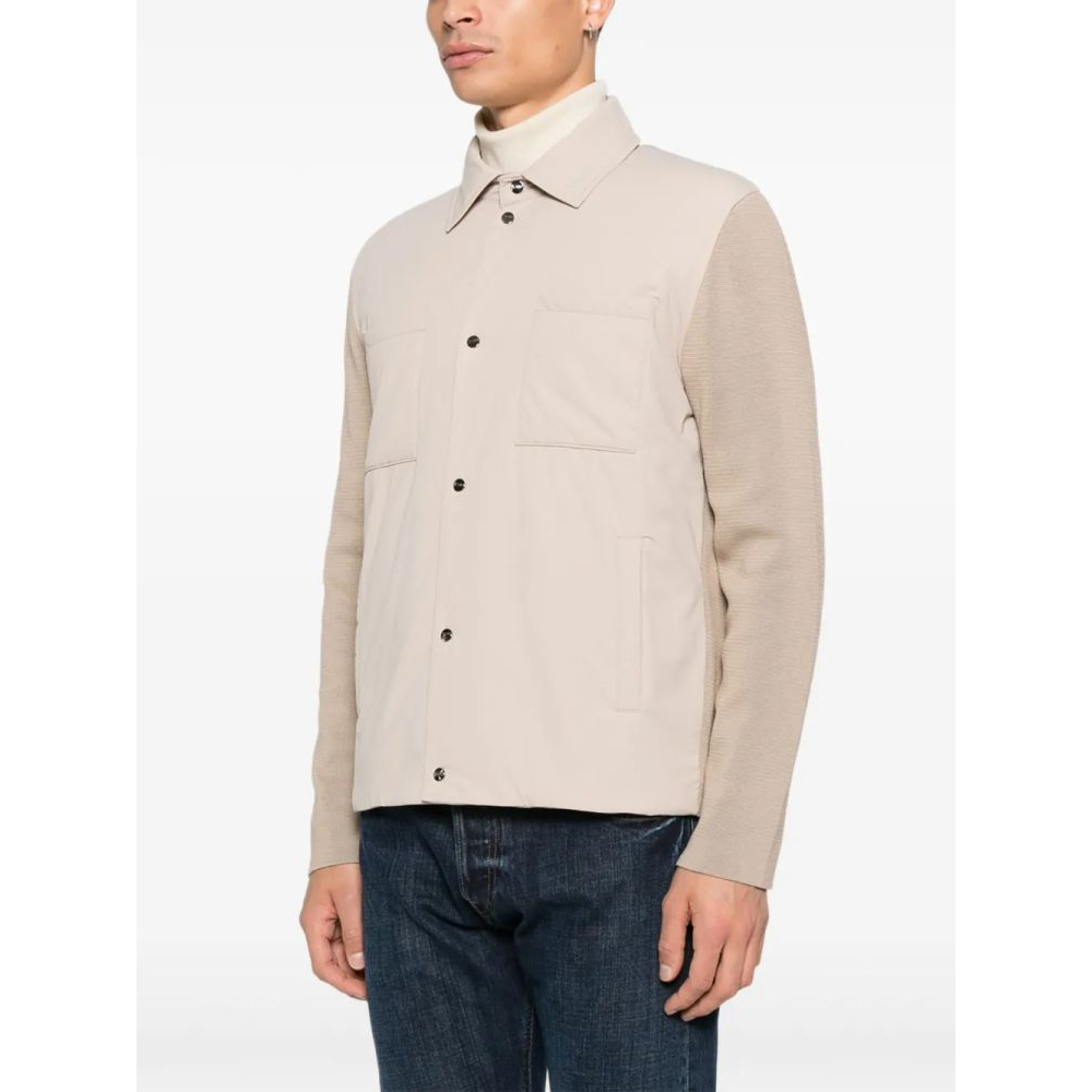 'Pocket Panelled' Überhemd für Herren