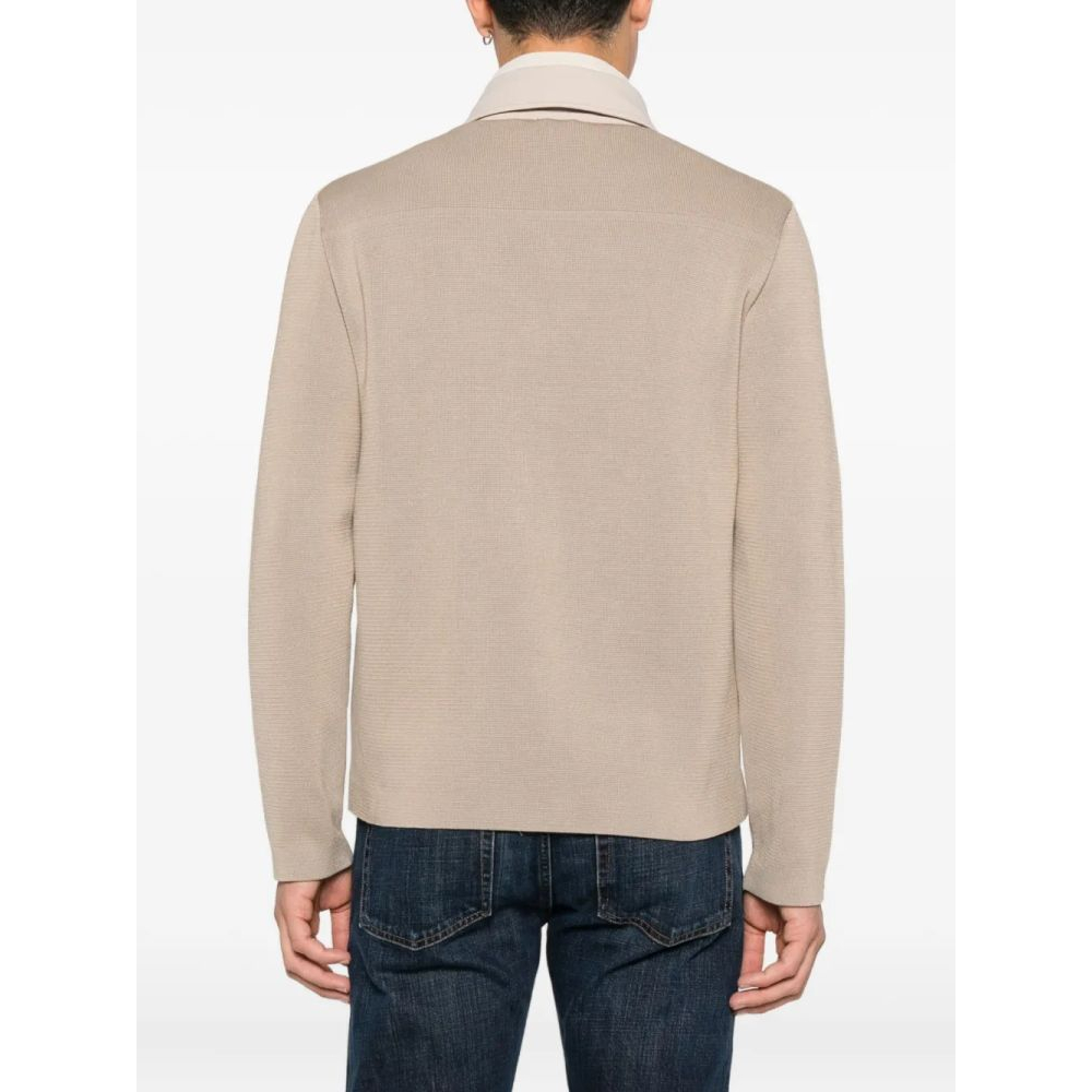 'Pocket Panelled' Überhemd für Herren