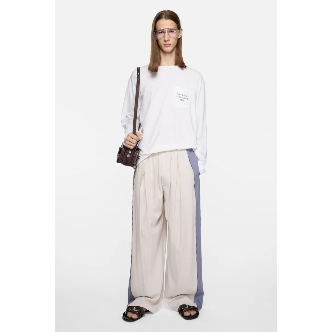 T-Shirt manches longues 'Logo' pour Hommes