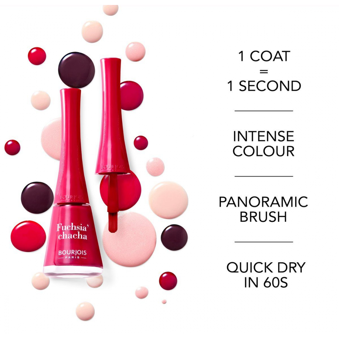 '1 Seconde' Nail Polish - 043 Rosée du Satin 9 ml