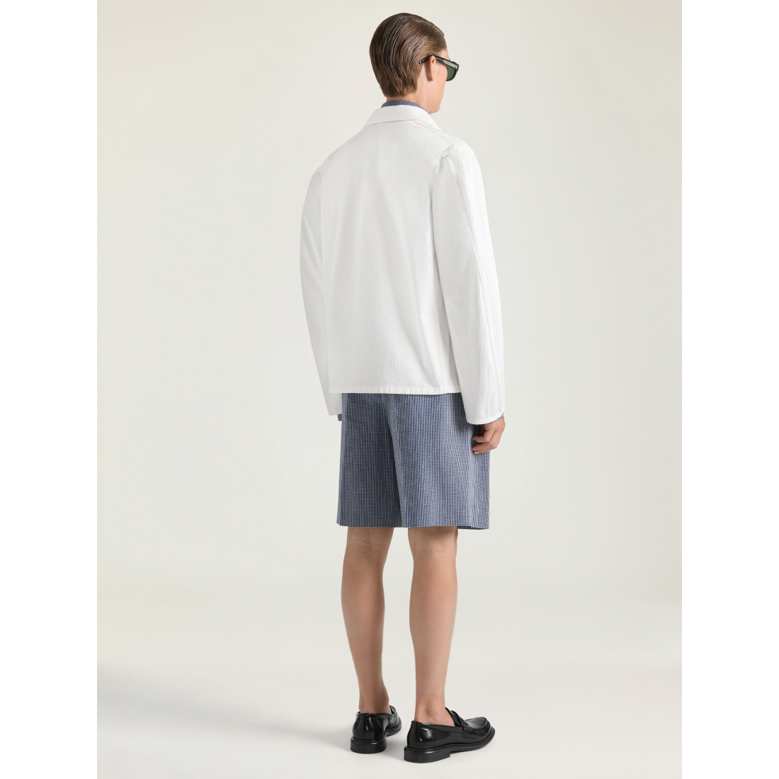 'Embroidered Paris' Jeansjacke für Herren