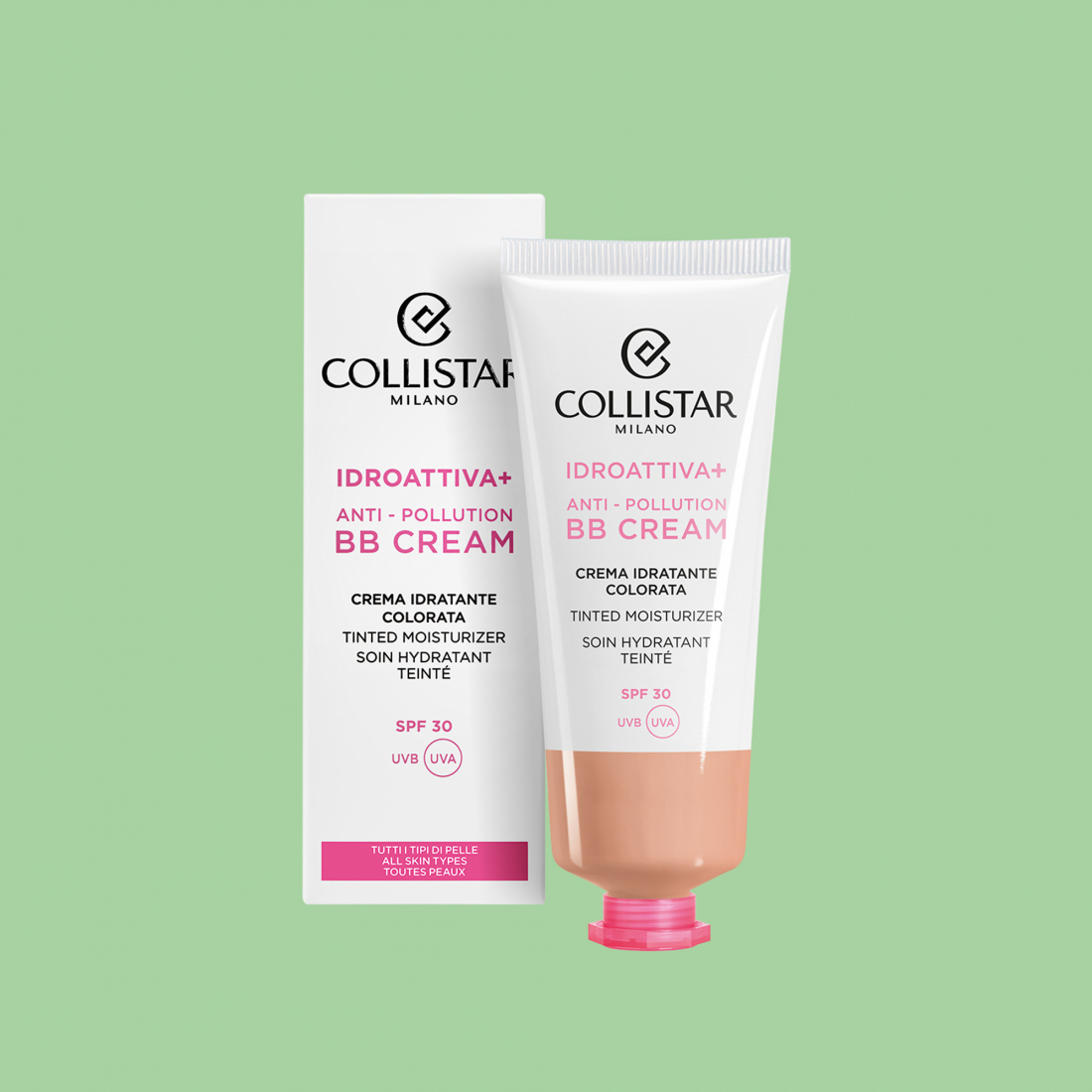 BB Crème 'Idroattiva+ Anti-pollution' - 1 Light 50 ml