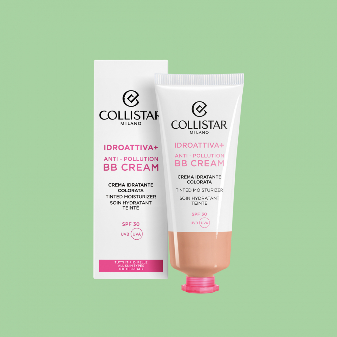 BB Crème 'Idroattiva+ Anti-pollution' - 2 Medium 50 ml