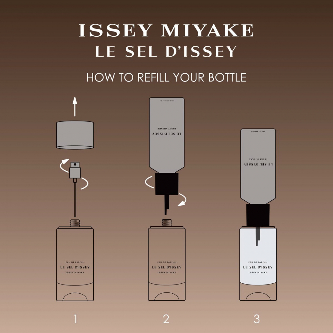 Eau de Parfum - Recharge 'Le Sel D'Issey' - 150 ml