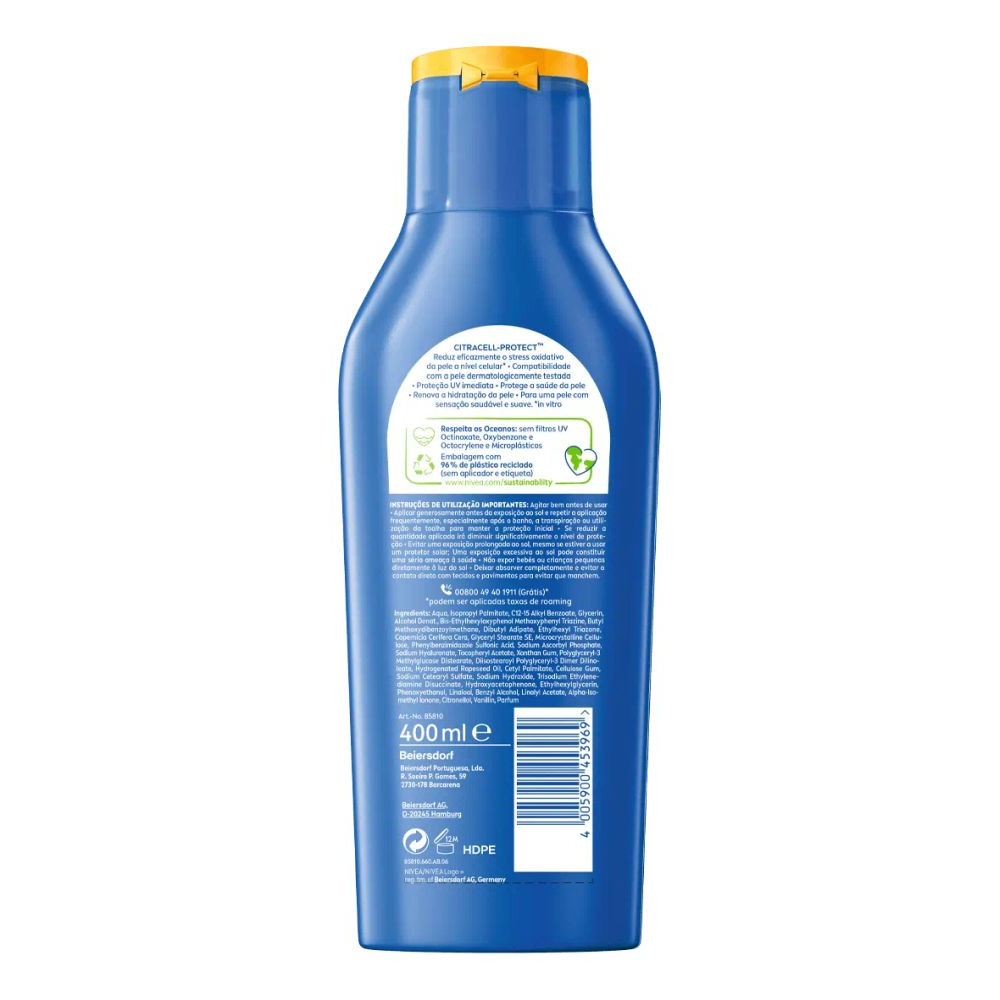 Lait solaire 'Sun Protect & Moisture SPF30' - 400 ml