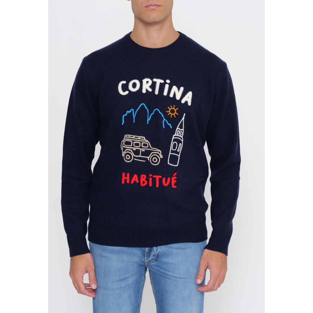 Men's 'Graphic-Print' Sweater