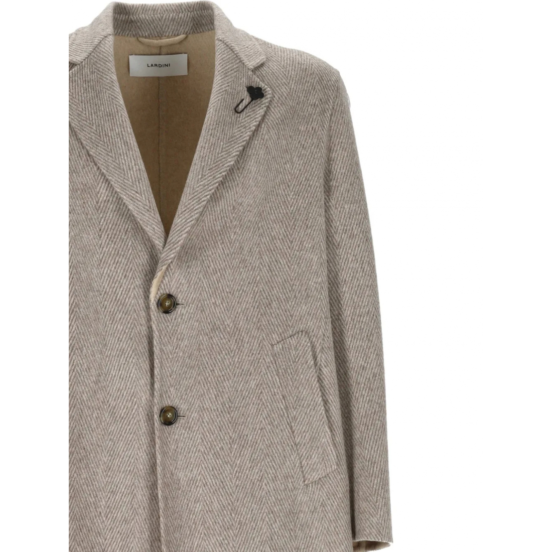 Manteau 'Herringbone Three-Button' pour Hommes