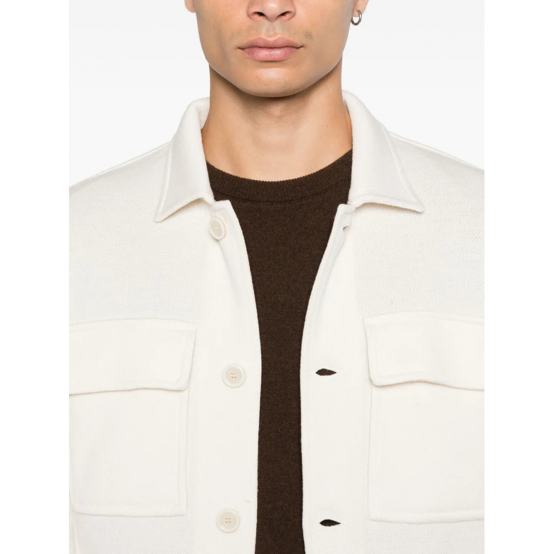 Surchemise 'Button-Fastening Pocket' pour Hommes