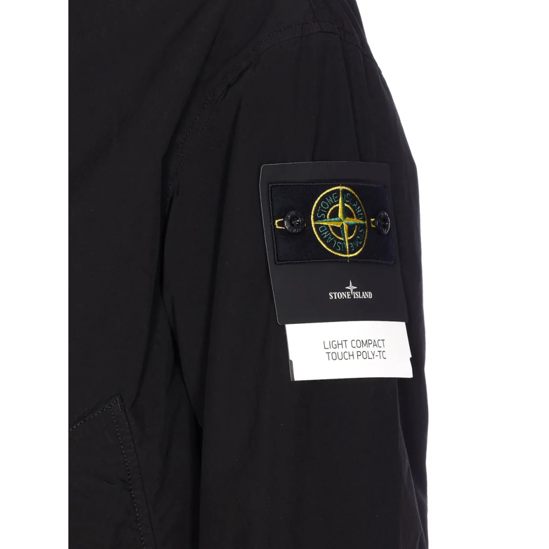 Veste de pluie 'Zip Logo-Patch' pour Hommes