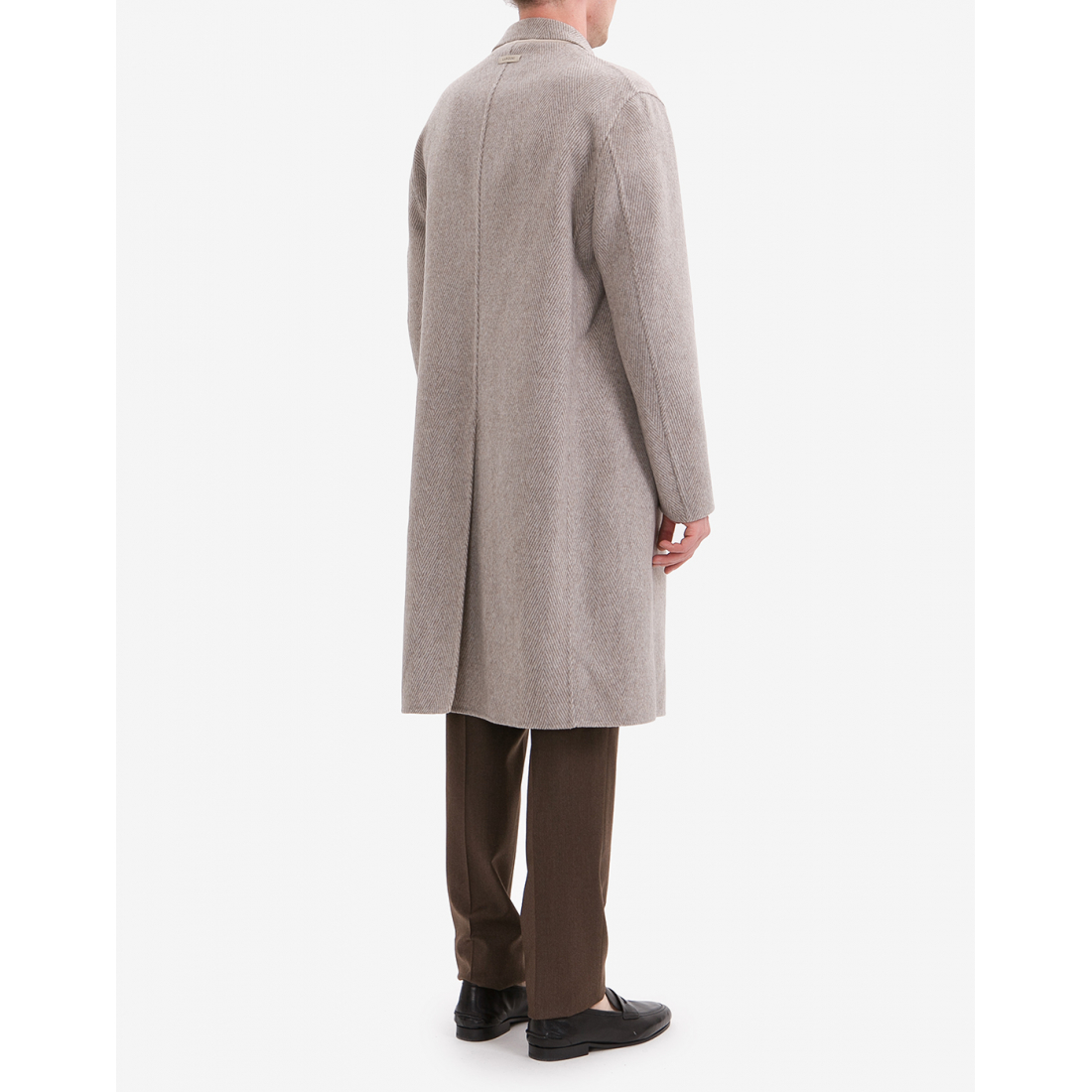 Manteau 'Herringbone Three-Button' pour Hommes