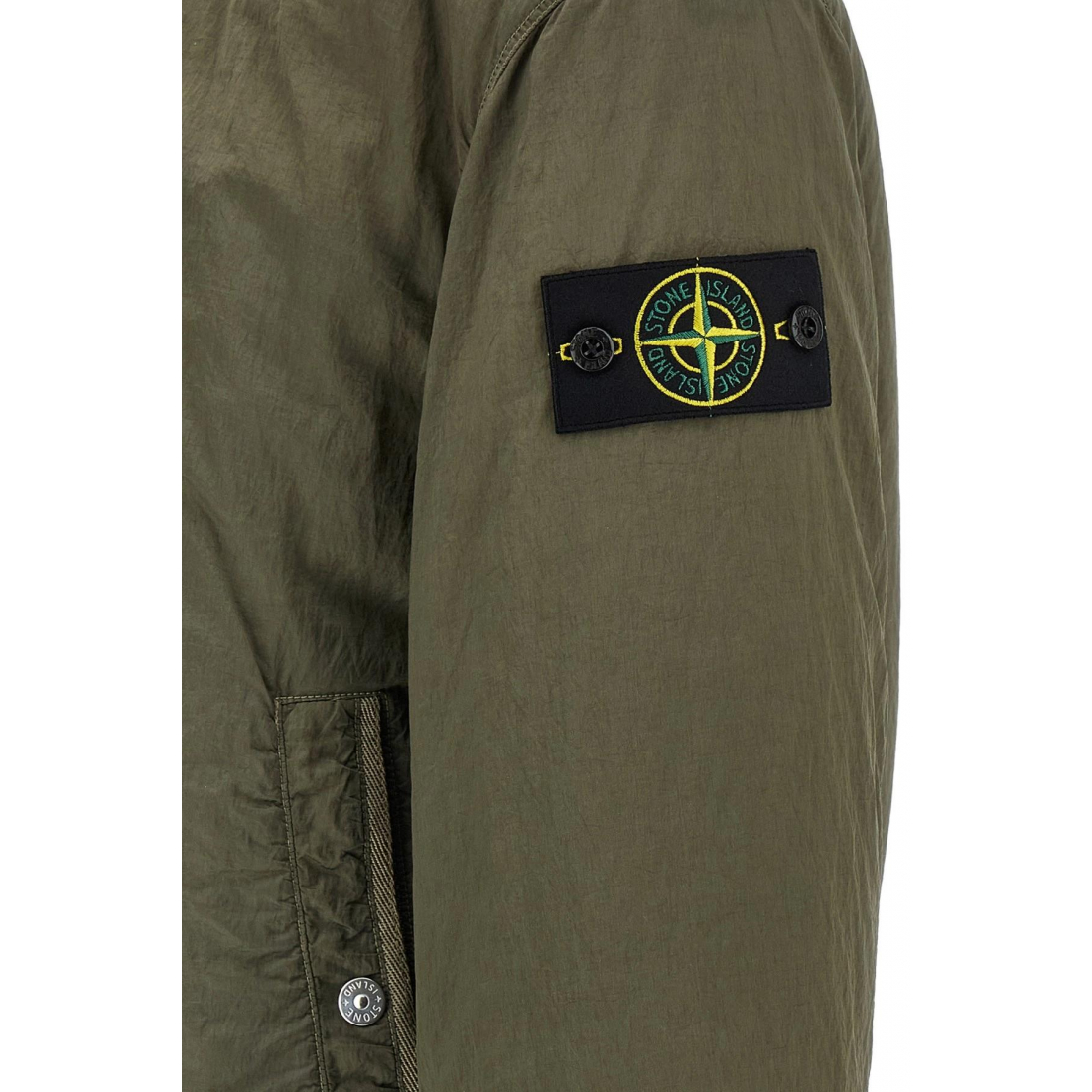 Blouson bomber 'Ribbed-Trims Zip-Up' pour Hommes