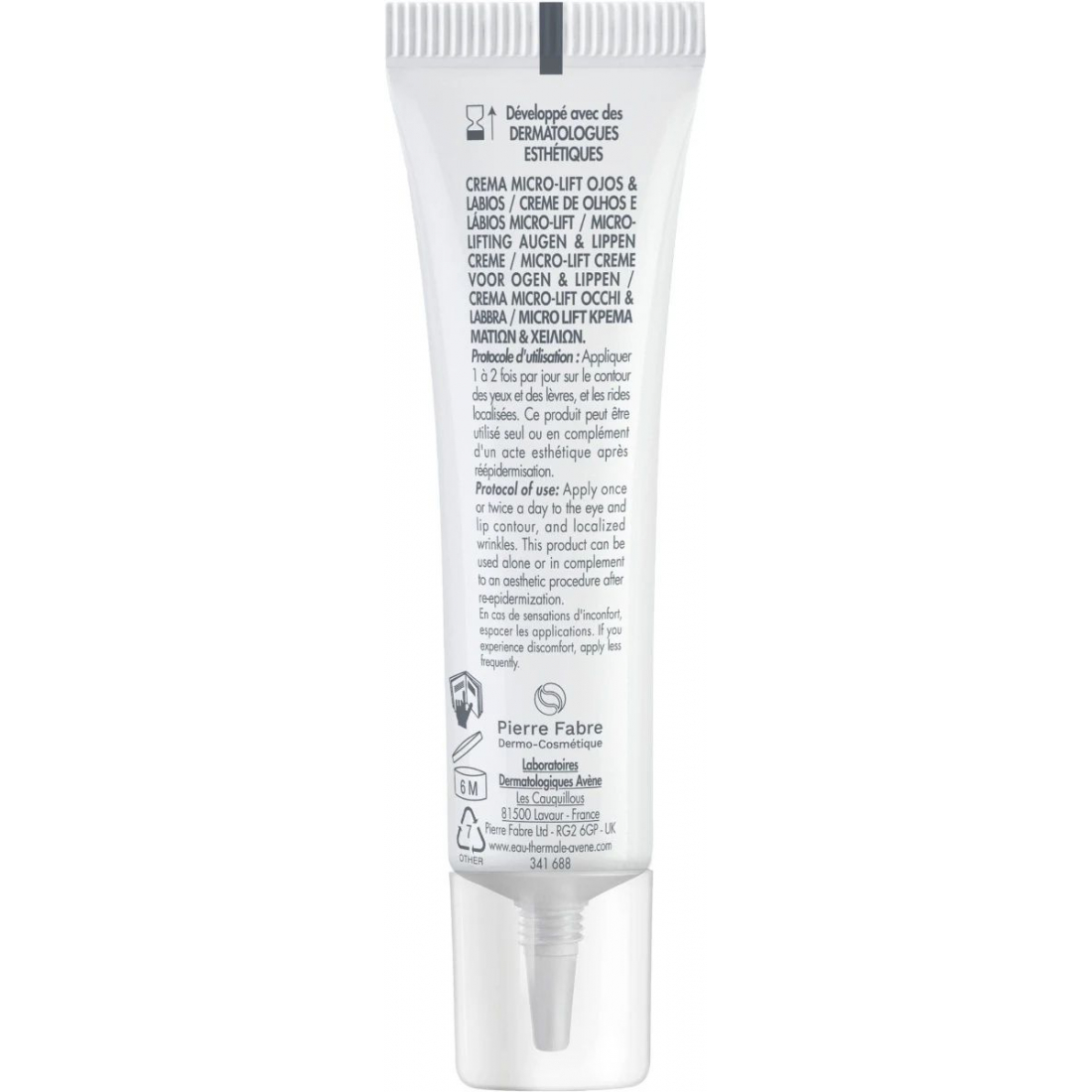 Hyaluron Activ Procedure Crème Micro-Lift Yeux & Lèvres - 15 ml