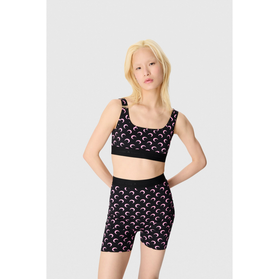 Women's 'Moon Printed' Sports Bra