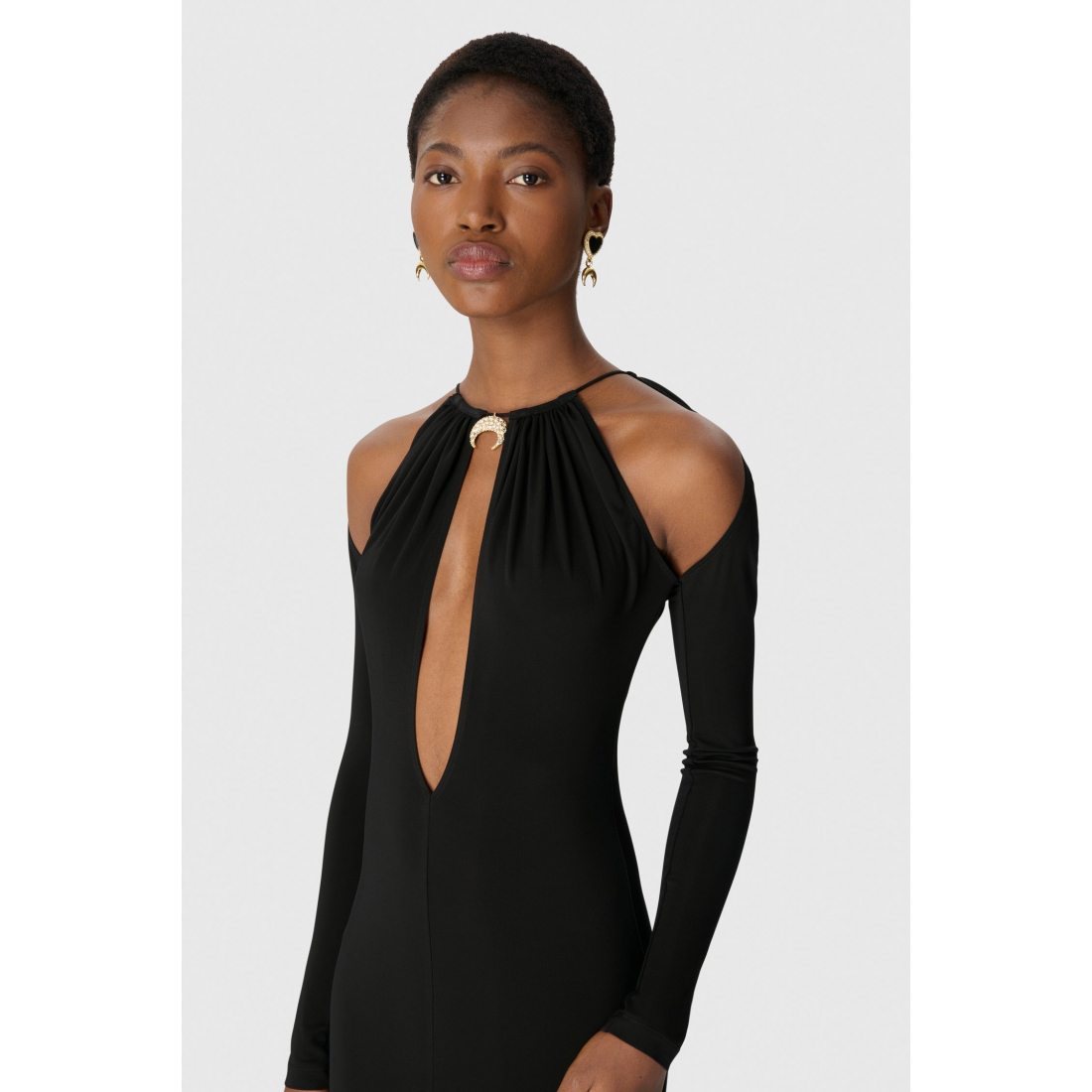 Robe maxi 'Draped' pour Femmes