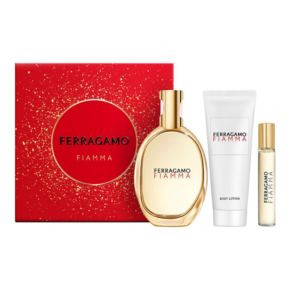 Coffret de parfum 'Fiamma' - 3 Pièces