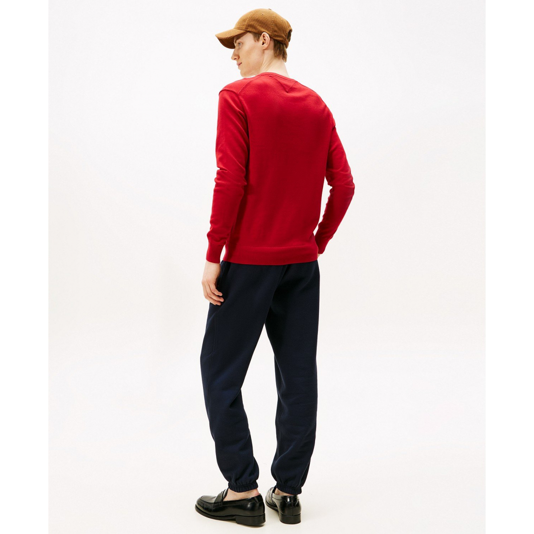 Pull 'Essential Solid V-Neck' pour Hommes